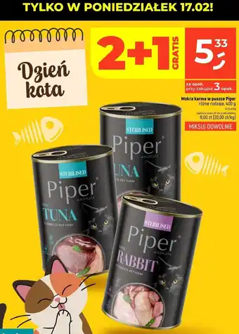 Dealz Karma dla kota tuńczyk Dolina Noteci Piper oferta