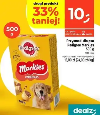 Dealz Przysmak dla psa Pedigree Markies oferta