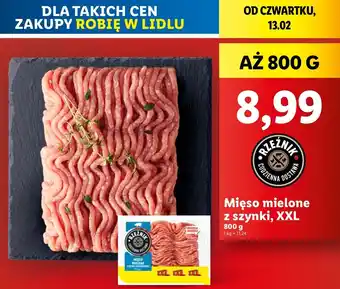 Lidl Mięso mielone wieprzowe z szynki Rzeźnik Codzienna Dostawa oferta