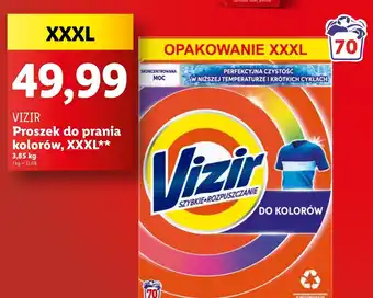 Lidl Proszek do prania color Vizir oferta