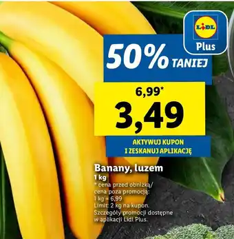 Lidl Banany oferta