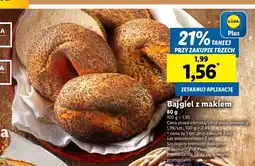 Lidl Bajgiel z makiem oferta