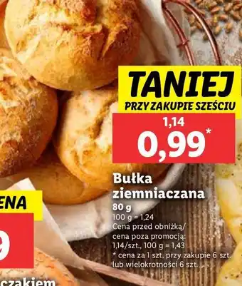 Lidl Bułka ziemniaczana oferta