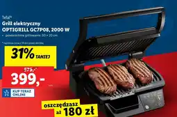 Lidl Grill elektryczny gc712d 2000 w Tefal oferta