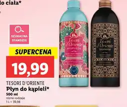 Lidl Płyn do kąpieli hammam Tesori D'oriente oferta