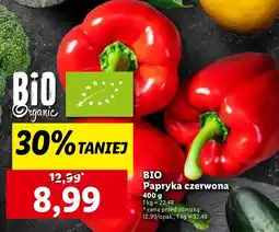 Lidl Papryka czerwona bio oferta