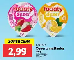 Lidl Deser o smaku tarty cytrynowej Łaciaty oferta