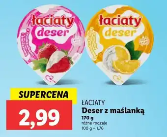 Lidl Deser o smaku tarty cytrynowej Łaciaty oferta