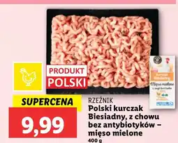 Lidl Mięso mielone z piersi kurczaka Rzeźnik Codzienna Dostawa Fit Life oferta