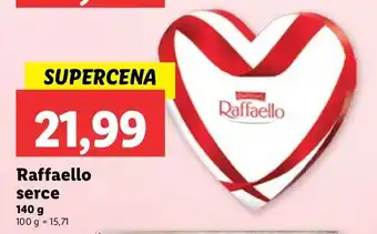 Lidl Bombonierka serce Raffaello oferta