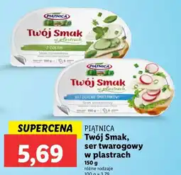 Lidl Serek śmietankowy naturalny Piątnica Twój Smak oferta