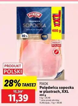 Lidl Polędwica sopocka Pikok oferta