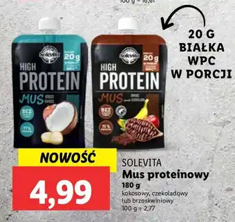 Lidl Mus czekoladowy Solevita High Protein oferta