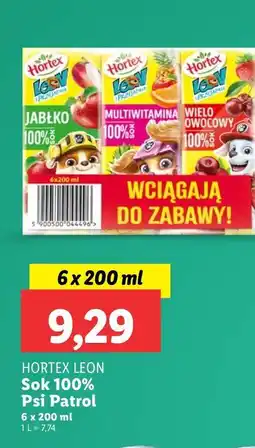 Lidl Soki owocowe mix Hortex Leon oferta