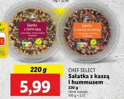 Lidl Sałatka z czarnej soczewicy Chef Select oferta