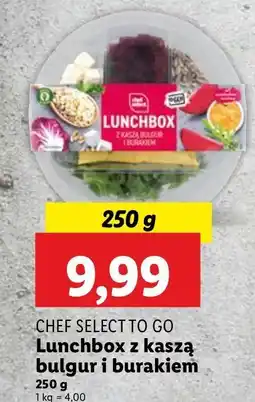 Lidl Lunchbox z kaszą i burakiem Chef Select oferta