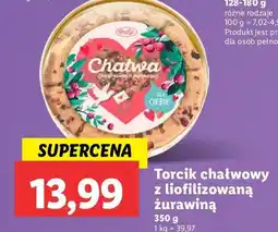 Lidl Torcik chałwowy Unitop oferta