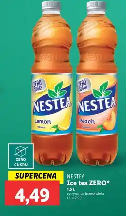 Lidl Napój lemon zero Nestea oferta