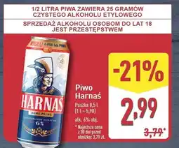 ALDI Piwo Harnaś Jasne Pełne oferta