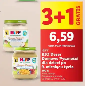 Lidl Naleśniczki z musem jabłkowym Hipp Domowe Pyszności oferta