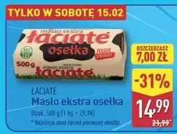 ALDI Masło ekstra osełka Łaciate oferta