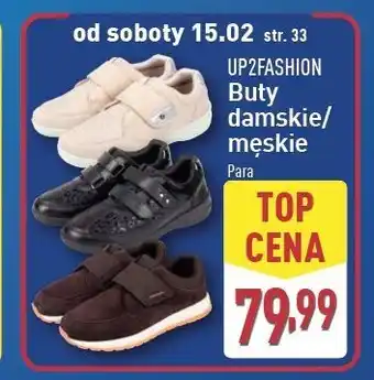 ALDI Buty męskie 41-45 Up2Fashion oferta