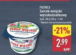 ALDI Serek wiejski wysokobiałkowy Piątnica oferta