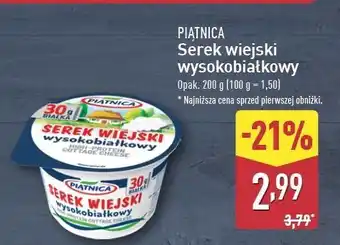 ALDI Serek wiejski wysokobiałkowy Piątnica oferta