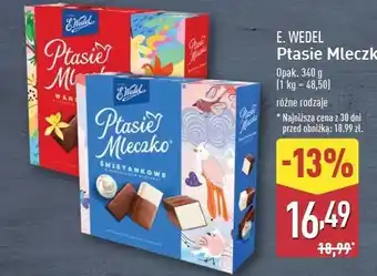 ALDI Czekoladki śmietankowe E. Wedel Ptasie Mleczko oferta