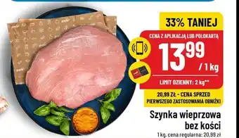 Polomarket Szynka wieprzowa bez kości oferta