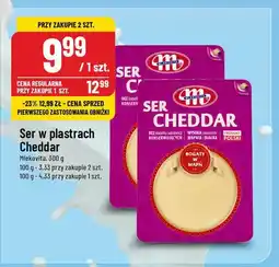 Polomarket Ser cheddar plastry Mlekovita oferta