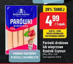 Polomarket Parówki wieprzowe Rzeźnik szymon poleca oferta