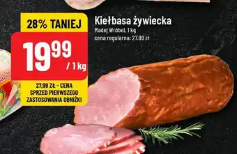 Polomarket Kiełbasa żywiecka Madej & wróbel oferta