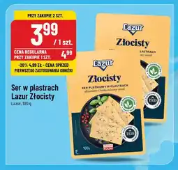 Polomarket Ser złocisty plastry Lazur oferta