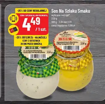 Polomarket Sos z czosnkiem niedźwiedzim Na szlaku smaku oferta