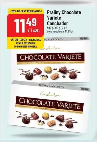 Polomarket Praliny chocolate variete Conchador oferta