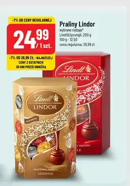 Polomarket Praliny Lindt lindor oferta