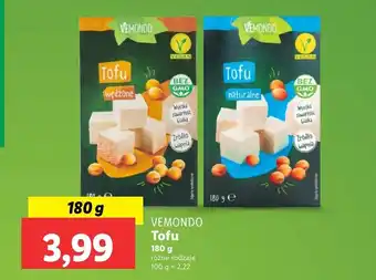 Lidl Tofu Vemondo oferta