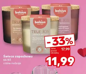 Kaufland Świeca zapachowa Bolsius oferta