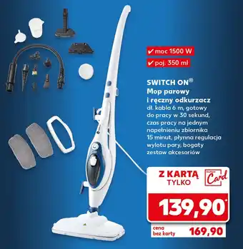 Kaufland Mop parowy Switch On oferta