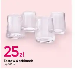 Pepco Zestaw szklanek oferta