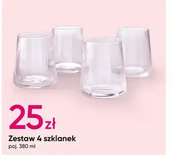 Pepco Zestaw szklanek oferta