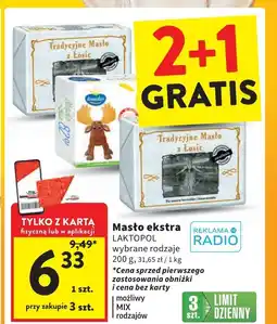 Intermarche Masło dla dzieci Łosickie oferta