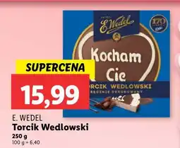 Lidl Torcik waflowy E. wedel torcik wedlowski oferta