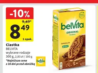 Intermarche Ciastka kakaowe Belvita oferta