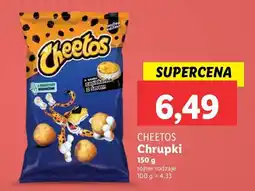 Lidl Chrupki zapiekanka z serem Cheetos Frito lay cheetos oferta