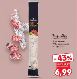 Kaufland Fuet K-Favourites oferta