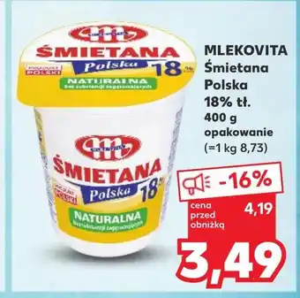 Kaufland Śmietana Mlekovita oferta