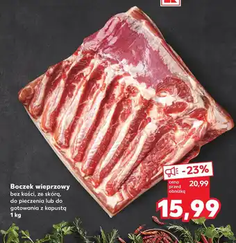 Kaufland Boczek wieprzowy oferta