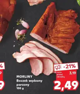 Kaufland Boczek wędzony Morliny oferta